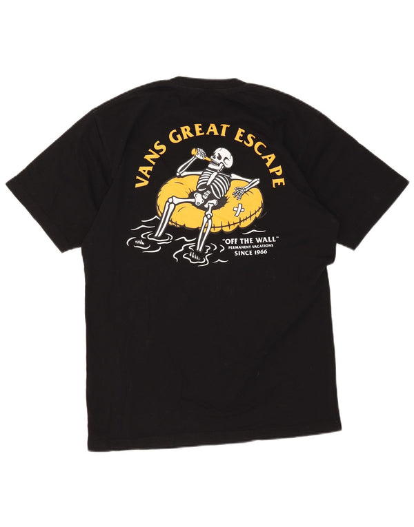 VANS Herren-T-Shirt mit klassischer Passform, mittelschwarz, Baumwolle