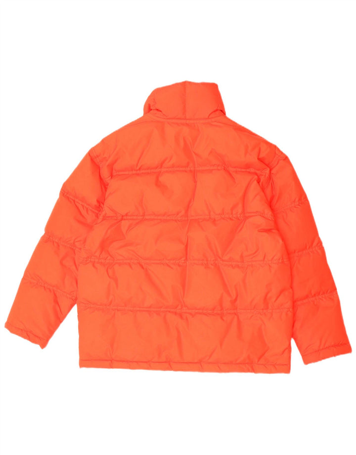 Ellesse Damen Wattierte Jacke UK 18 XL Orange Polyamid