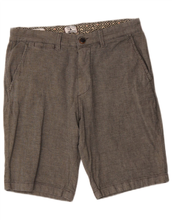 Jack & Jones Herren Regular Chino Shorts Medium W32 Grau Baumwolle