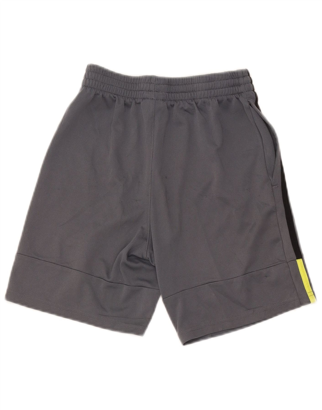 Adidas Sportshorts für Jungen, 10–11 Jahre, mittelgraues Polyester