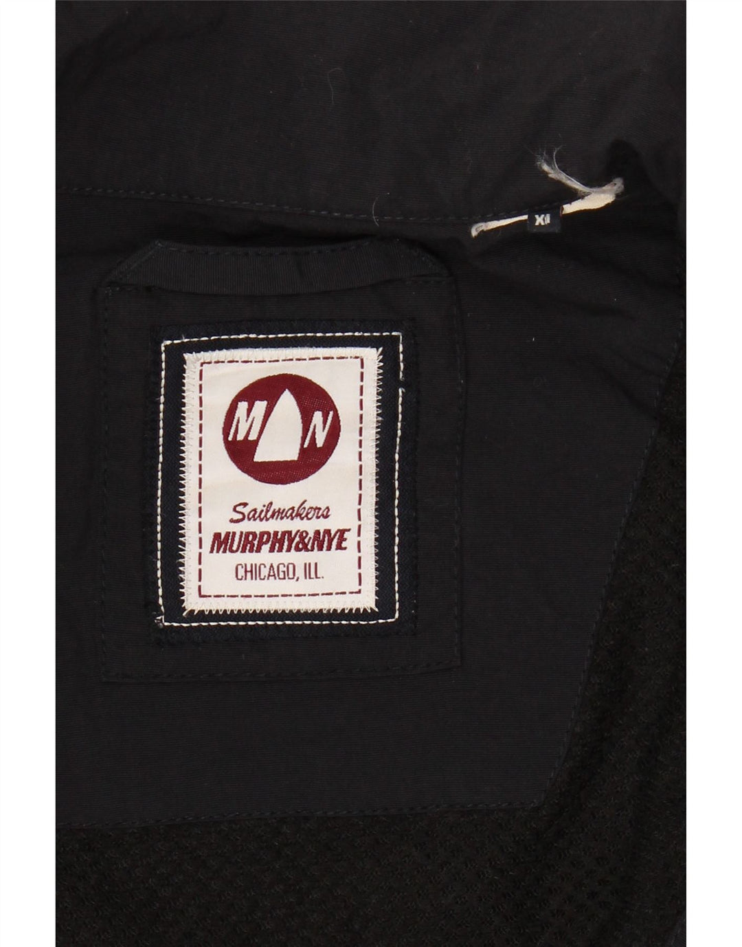MURPHY & NYE Mens Bomber Jacket UK 42 XL Black Vintage Murphy & Nye and Second-Hand Murphy & Nye from Messina Hembry 
