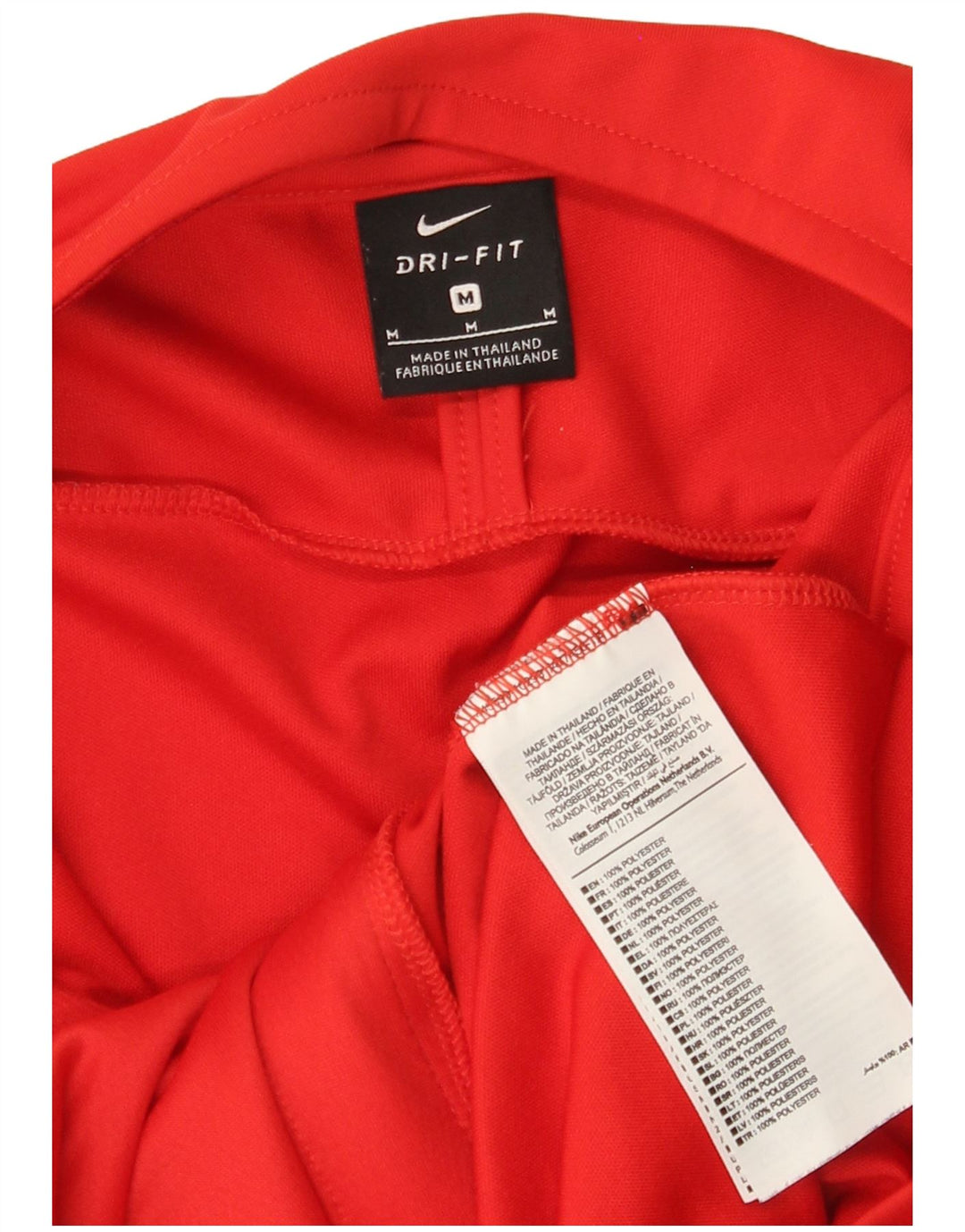 Nike Herren Ruby's Rovers F.C. Trainingsanzug-Oberjacke aus mittelrotem Polyester