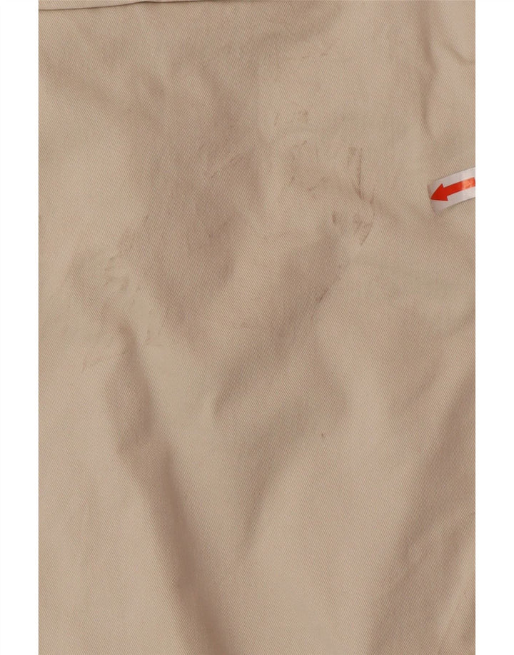 Zara Herren Cargoshorts EU 40 Medium W31 Beige Baumwolle