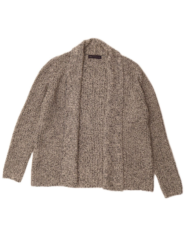 Marks & Spencer Offener Damen-Cardigan-Pullover UK 16 Large Grau meliert