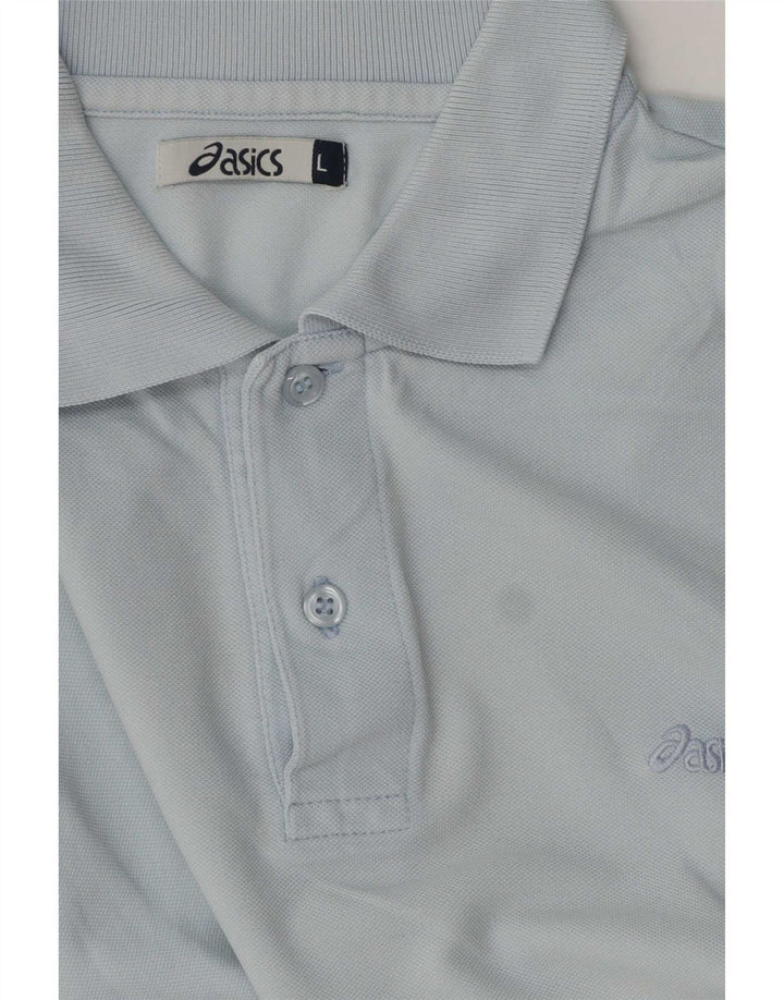 Asics Herren Poloshirt Large Blau