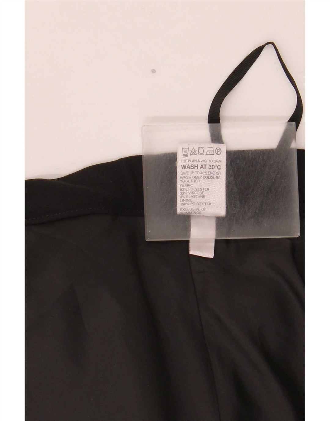 Marks & Spencer Damen-Rock in A-Linie mit abstraktem Muster, Gr. 40, Größe L, W40, Schwarz