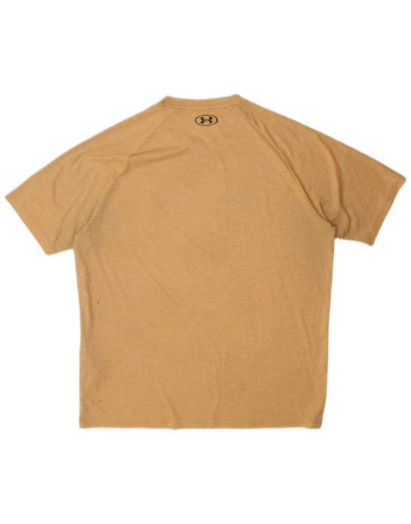 Under Armour Herren T-Shirt Top XL Gelb Polyester