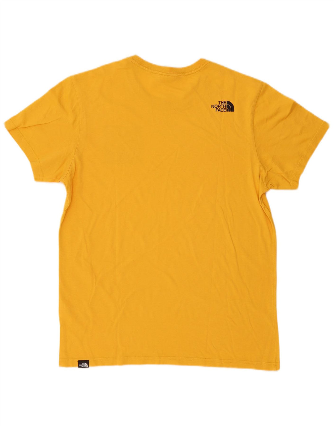 The North Face Herren-T-Shirt mit Grafik, mittelgelbe Baumwolle