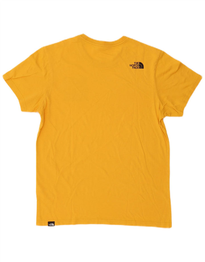 The North Face Herren-T-Shirt mit Grafik, mittelgelbe Baumwolle