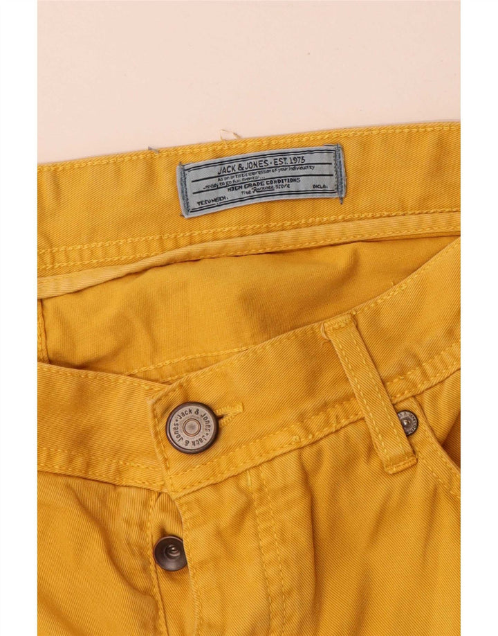 Jack & Jones Herren Freizeitshorts W34 Large Gelb