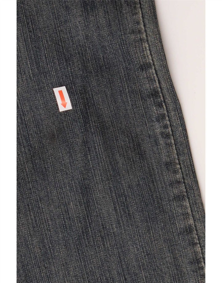 Dkny Herren Straight Jeans W34 L34 Blaue Baumwolle