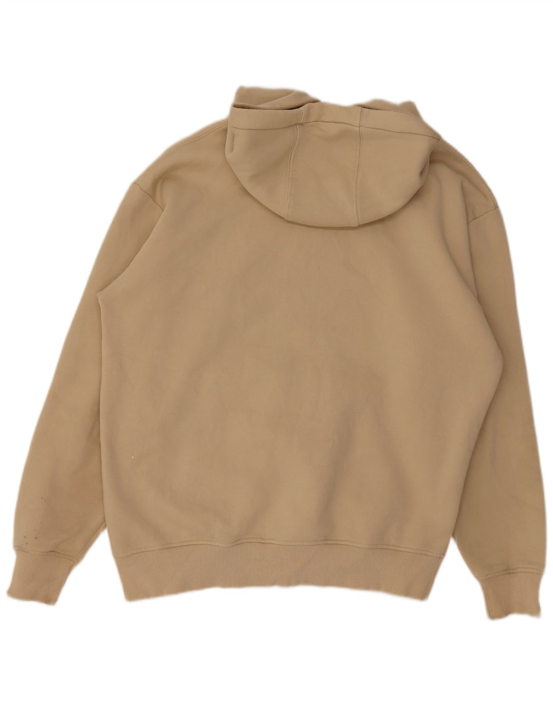 Zara Herren Kapuzenpullover 2XL Beige Baumwolle