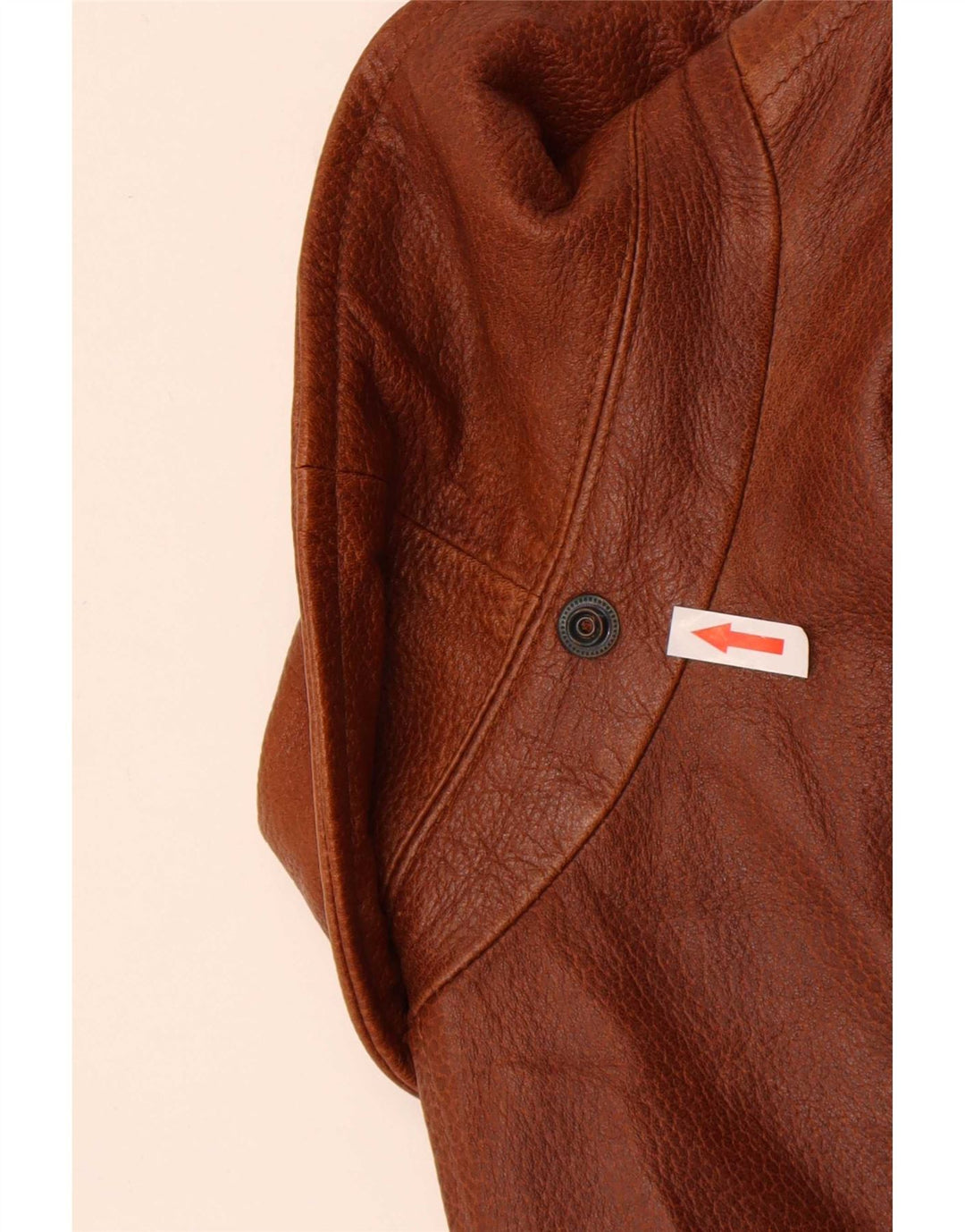 Pirbos Herren Lederjacke IT 58 4XL Braun