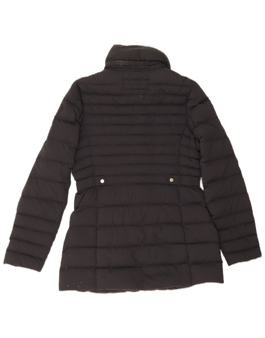 Tommy Hilfiger Damen Wattierte Jacke UK 12 Medium Navy Blue Polyamid
