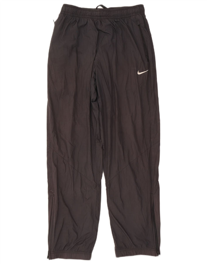 Nike Herren-Trainingshose aus mittelgrauem Polyester