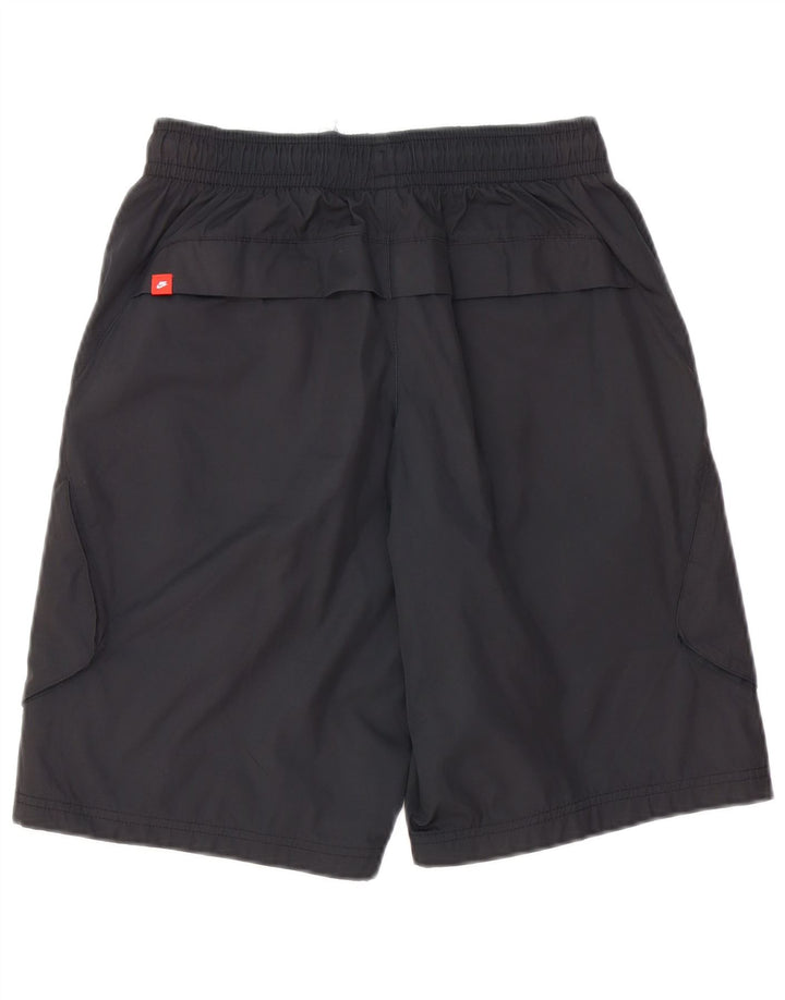 Nike Herren-Sportshorts, Größe S, Schwarz, Polyester
