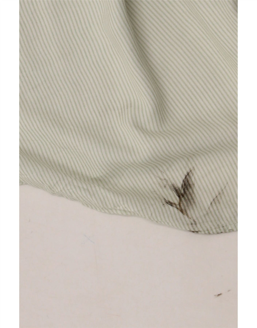 Marks & Spencer Damen Pullover-Hemd UK 6 XS Grüne Nadelstreifen-Viskose