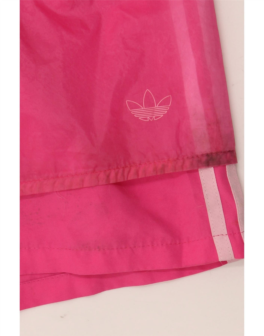 Adidas Damen Sportshorts UK 12 Mittelrosa Polyester