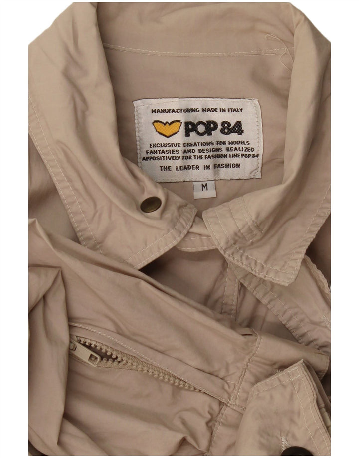 POP 84 Herren-Utility-Jacke UK 38 Medium Beige