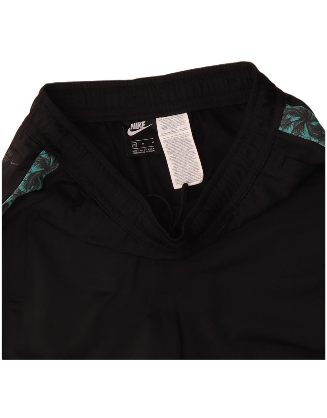 NIKE Herren-Trainingshose mit Grafik, Mittelschwarzes Farbblock-Polyester