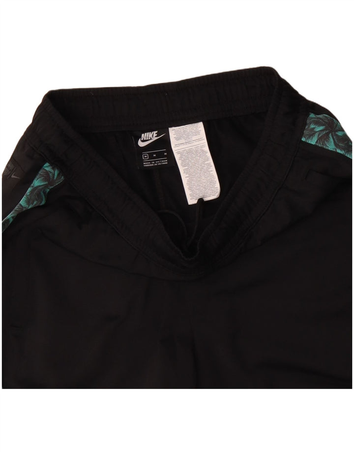 NIKE Herren-Trainingshose mit Grafik, Mittelschwarzes Farbblock-Polyester