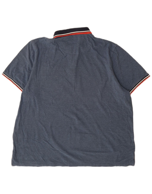 Jack & Jones Herren Poloshirt 3XL Marineblau Baumwolle