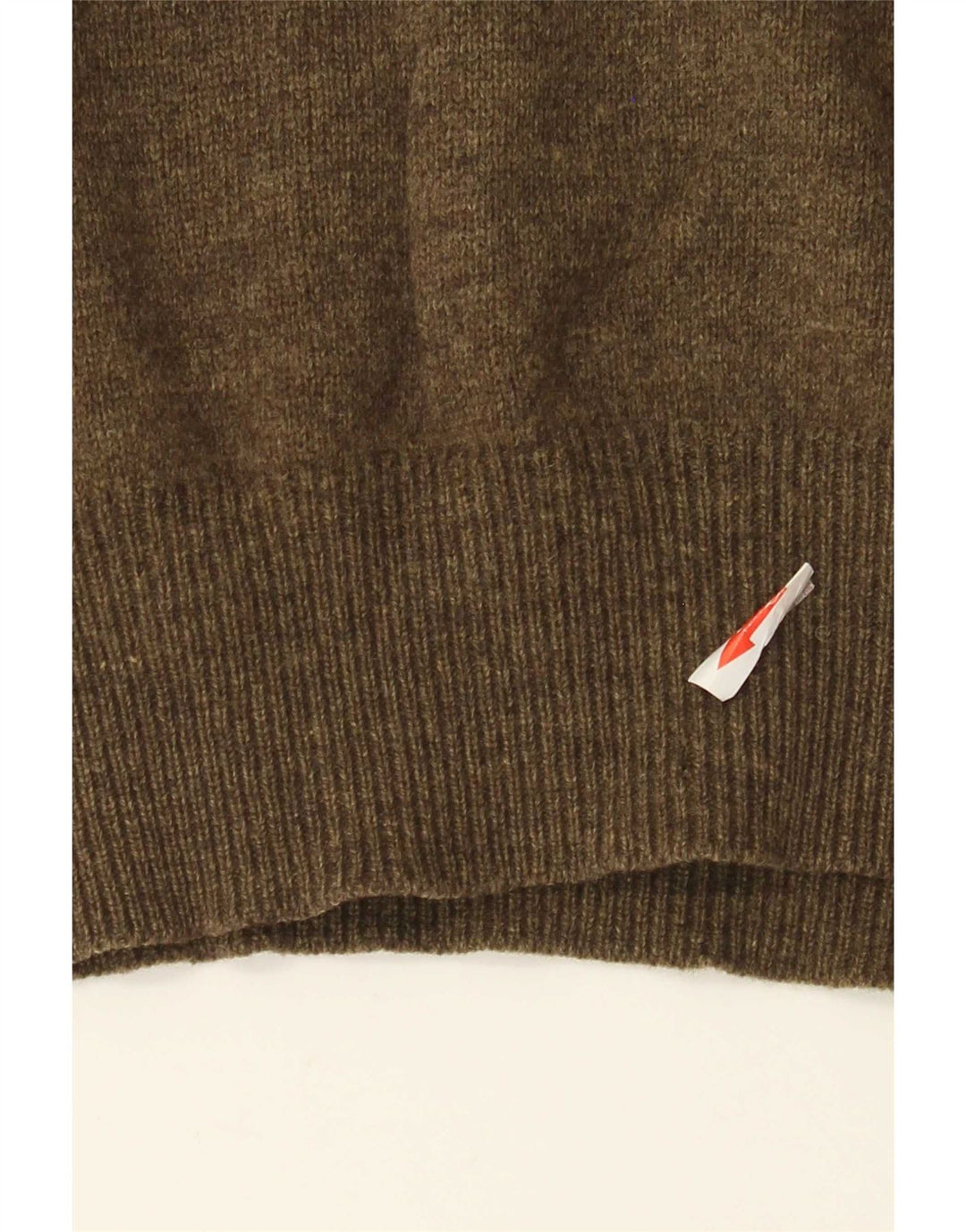 Kappa Herren-Pullover mit V-Ausschnitt, XL, grüne Wolle