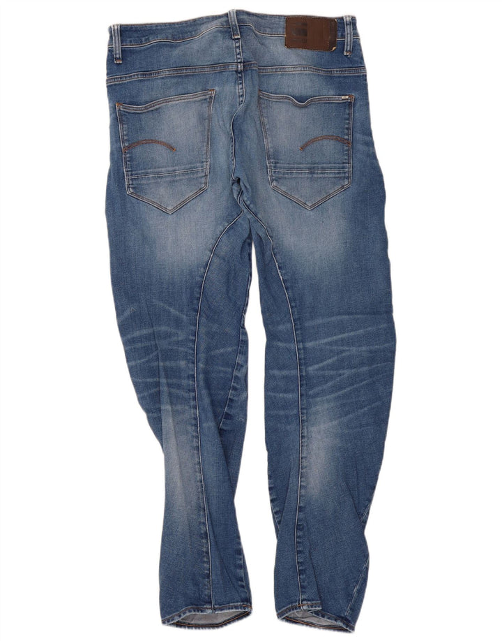 G-Star Herren 3D Arc Slim Jeans W33 L34 Blaue Baumwolle