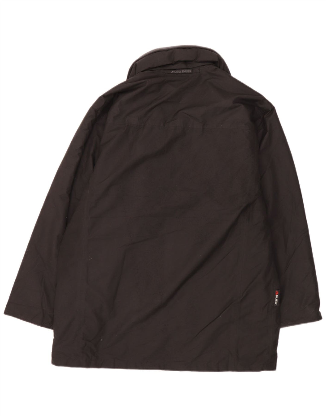 Musto Herren-Parka mit Kapuze, UK 38, Mittelschwarz, Polyester