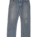 Levi's Herren 505 Straight Jeans W33 L30 Blaue Baumwolle