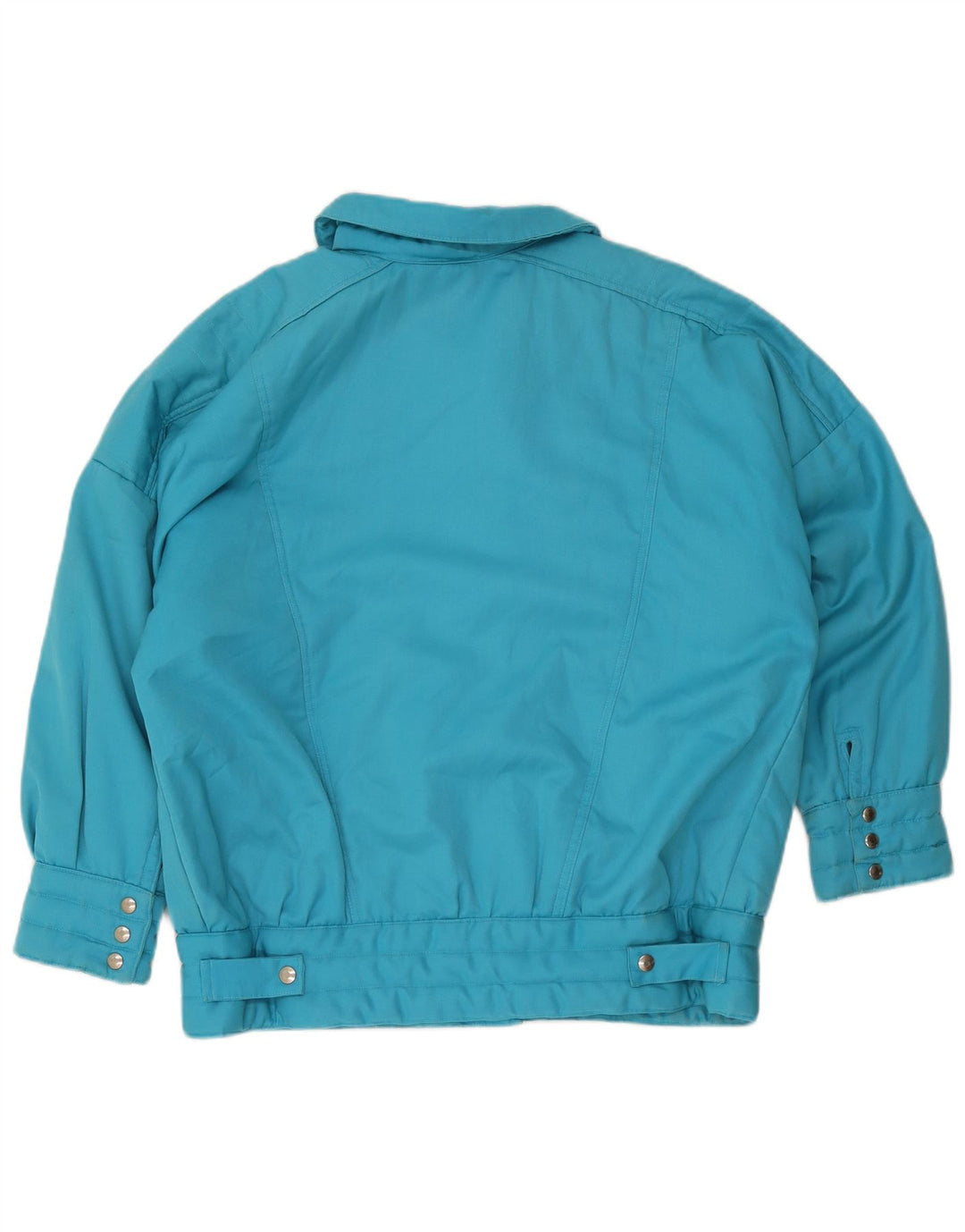 Vintage Damen Bomberjacke UK 18 XL Blau