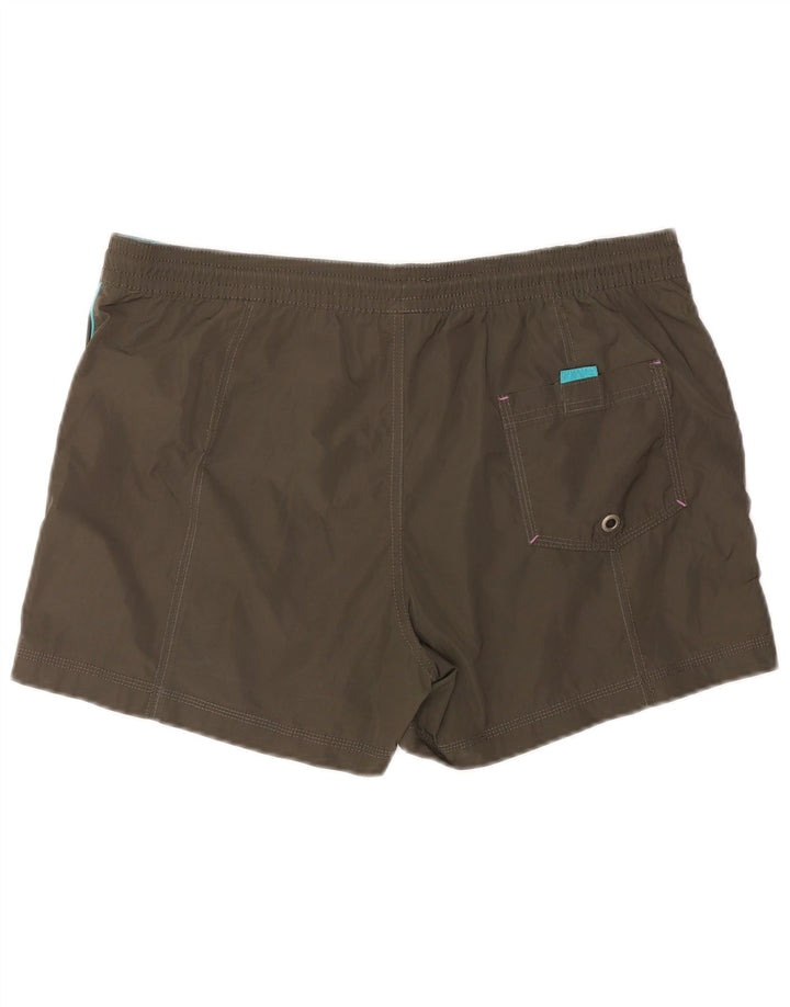 North Sails Herren-Badeshorts, groß, grünes Polyester