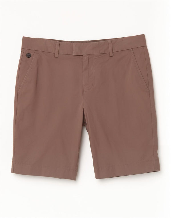 Superdry Herren Regular Chino Shorts W32 Large Braun Baumwolle