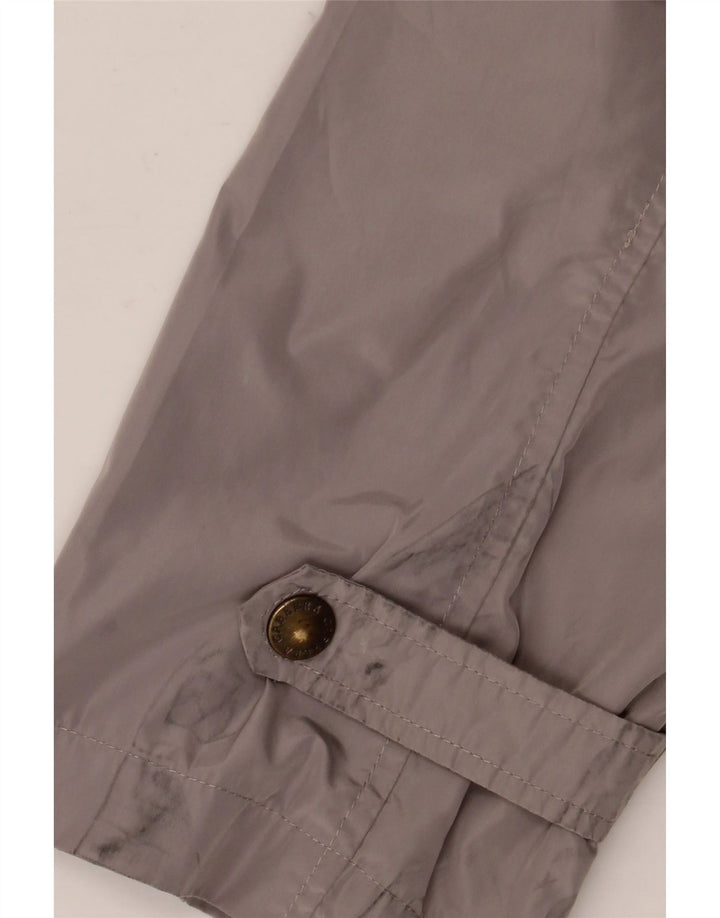 CARRERA Herren-Utility-Jacke mit Kapuze, reguläre Passform, UK 40, großes graues Polyester