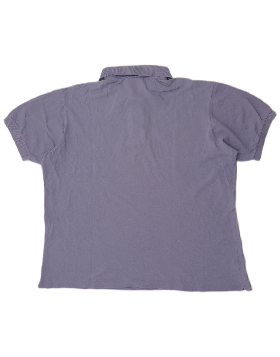 Lacoste Herren-Poloshirt, Größe 6 XL, blaue Baumwolle