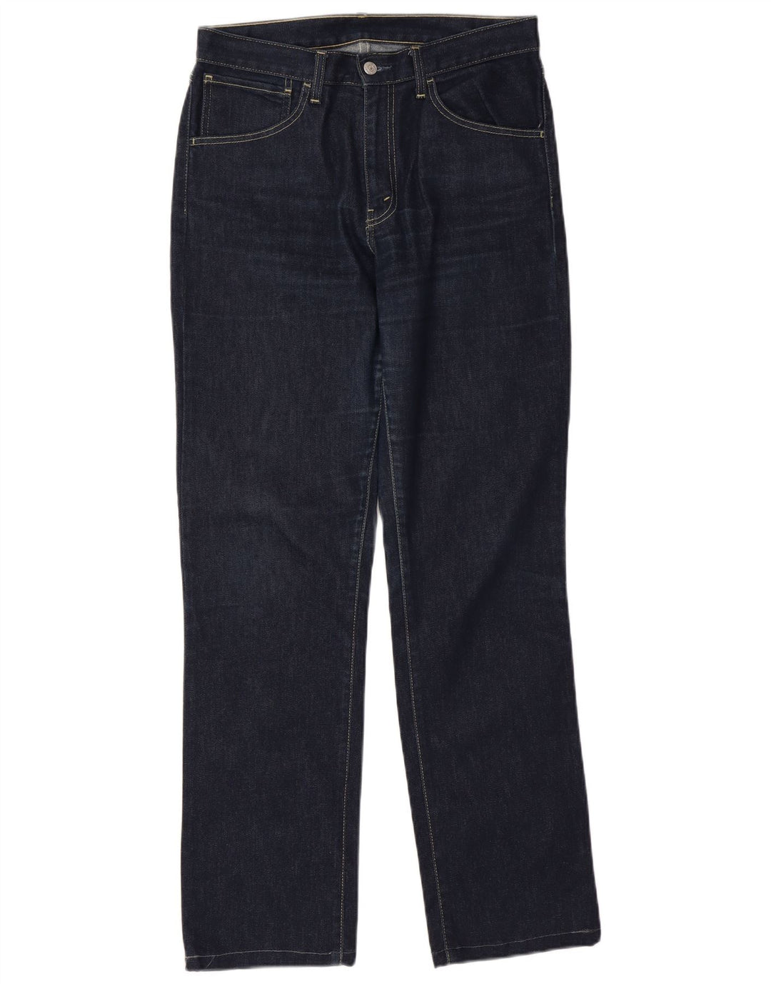 Levi's Damen Straight Jeans W32 L32 Marineblau