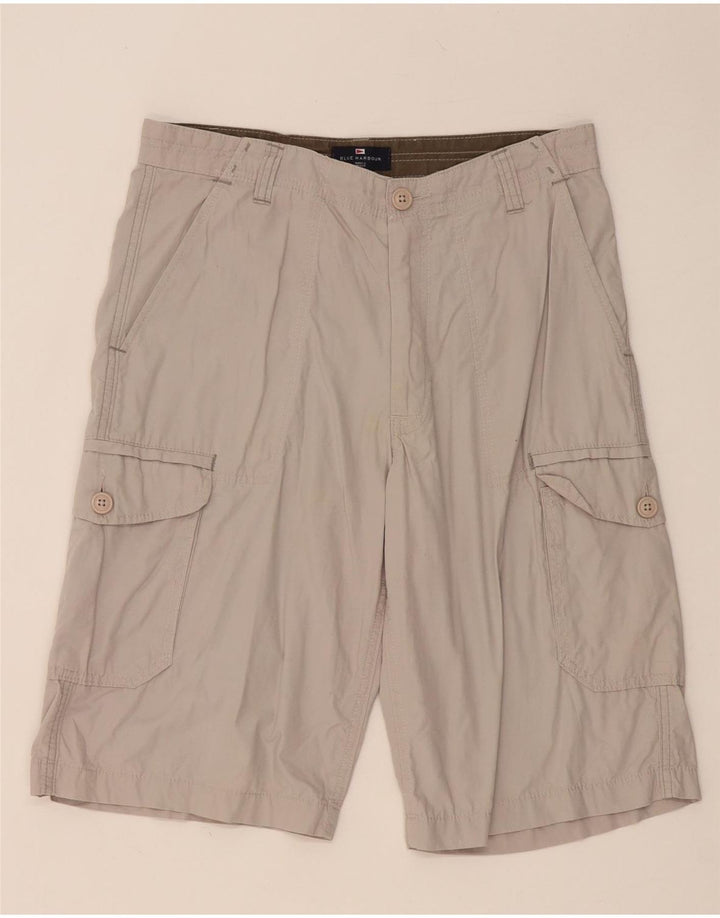MARKS & SPENCER Herren Cargoshorts W32 mittelgraue Baumwolle