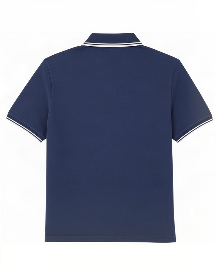 Fred Perry Herren-Poloshirt, mittelgroß, marineblau, Baumwolle