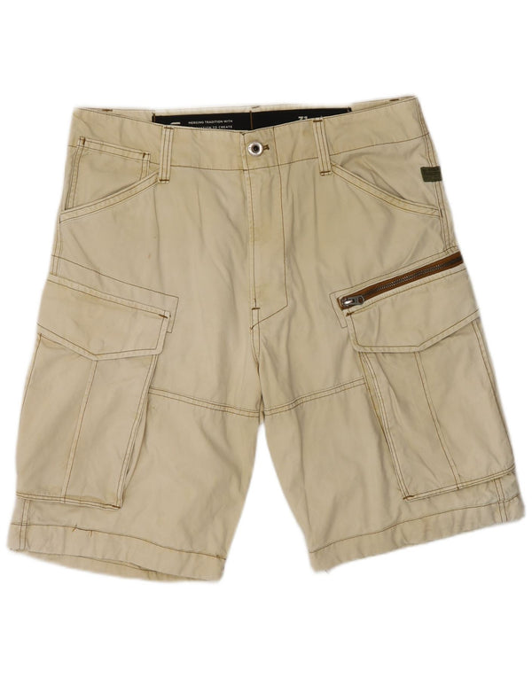 G-STAR Herren Cargoshorts W31 Mittelbeige Baumwolle