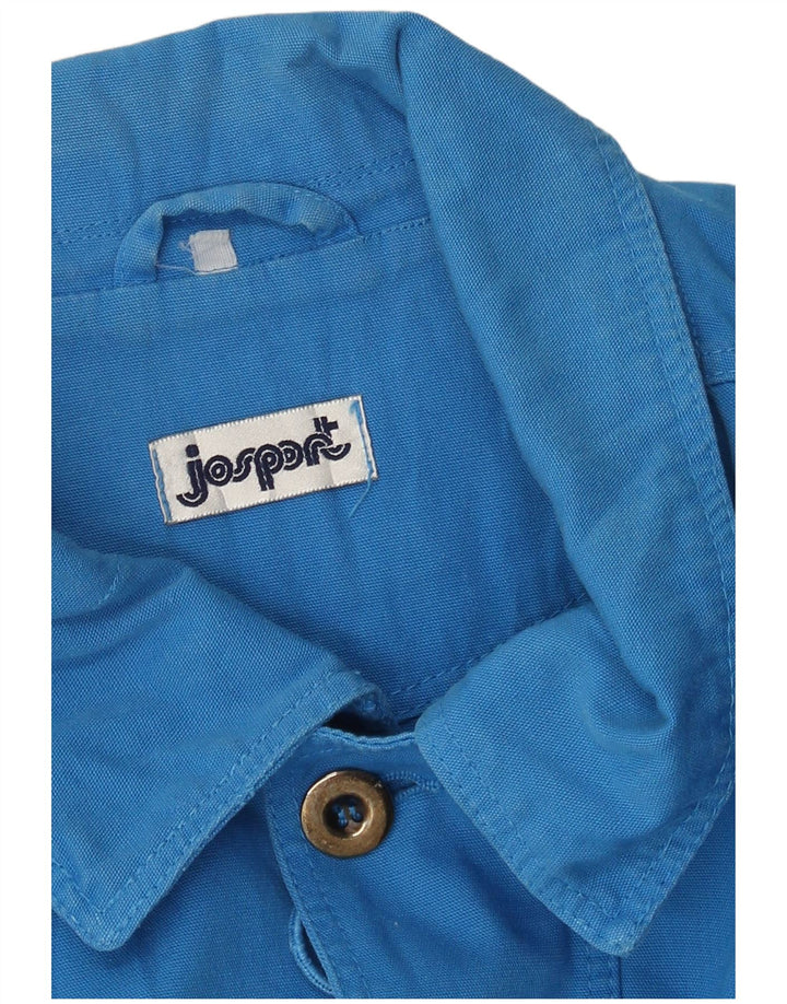 Vintage Herren Utility Jacke UK 38 Mittelblau