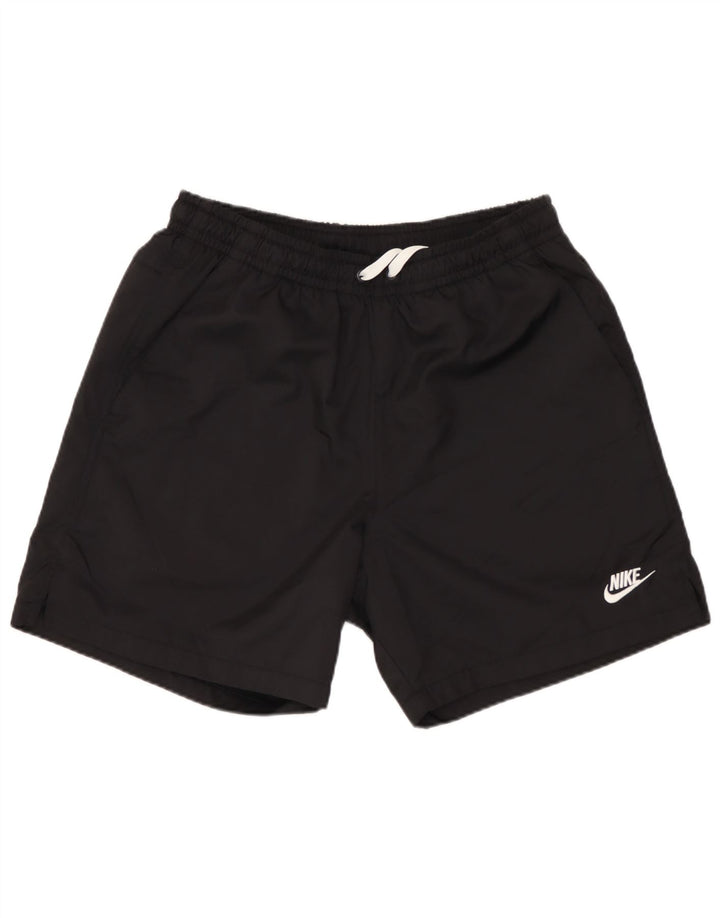 NIKE Herren-Badeshorts, Größe S, Schwarz, Polyester
