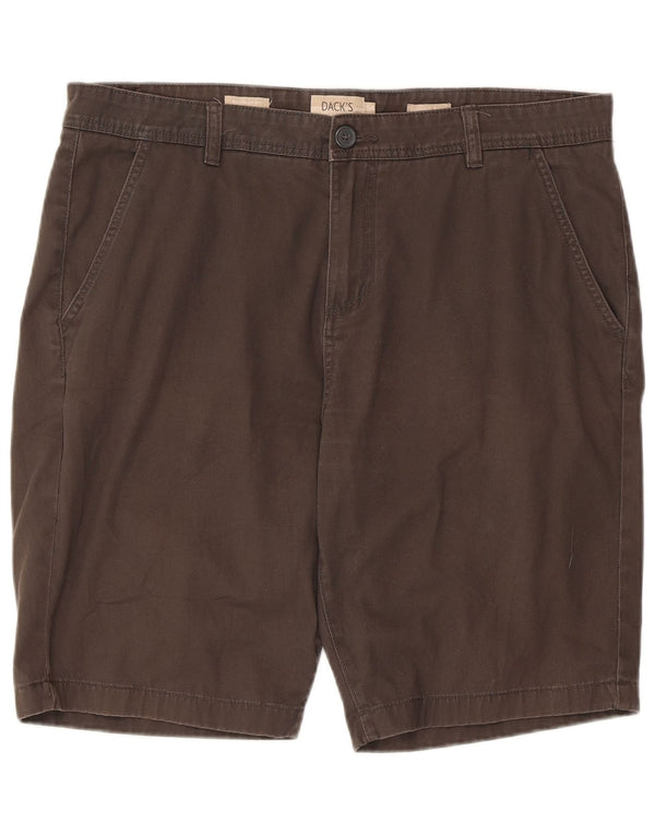 Dack's Herren-Chinoshorts mit normaler Passform, IT 54, 2XL, W36, braune Baumwolle