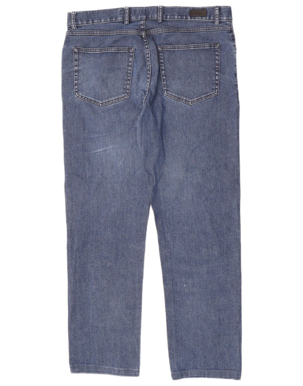 Paul & Shark Mens Yachting Straight Jeans EU 52 XL W36 L28 Blue Cotton