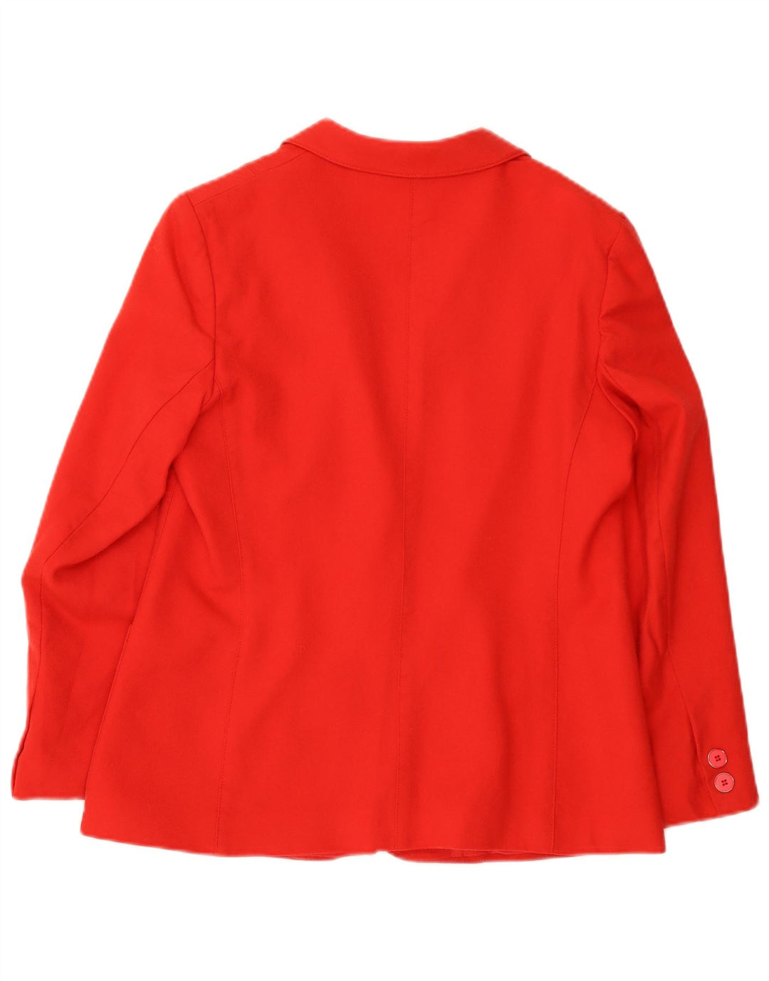 Bhs Damen-Blazerjacke mit 2 Knöpfen, UK 16, große rote Wolle