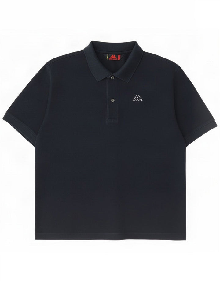 Kappa Herren-Poloshirt, groß, Marineblau