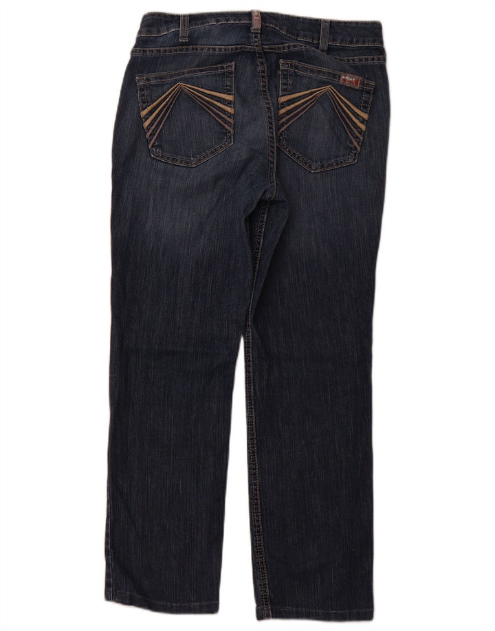 ARIAT Damen Slim Jeans W27 L26 Marineblaue Baumwolle