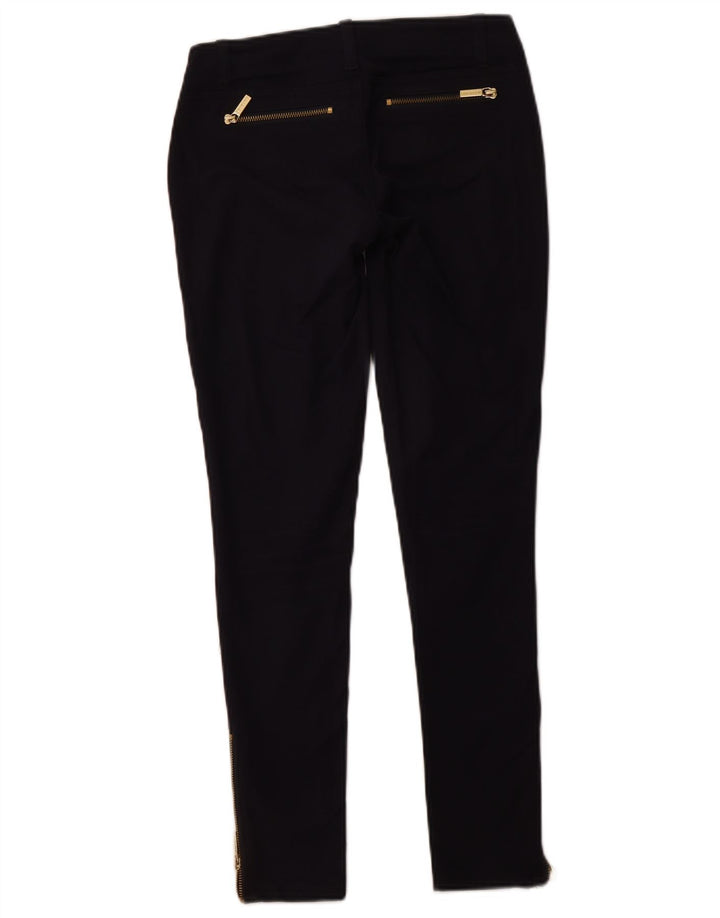 MICHAEL KORS Damen Skinny Freizeithose US 00 2XS W26 L28 Marineblau