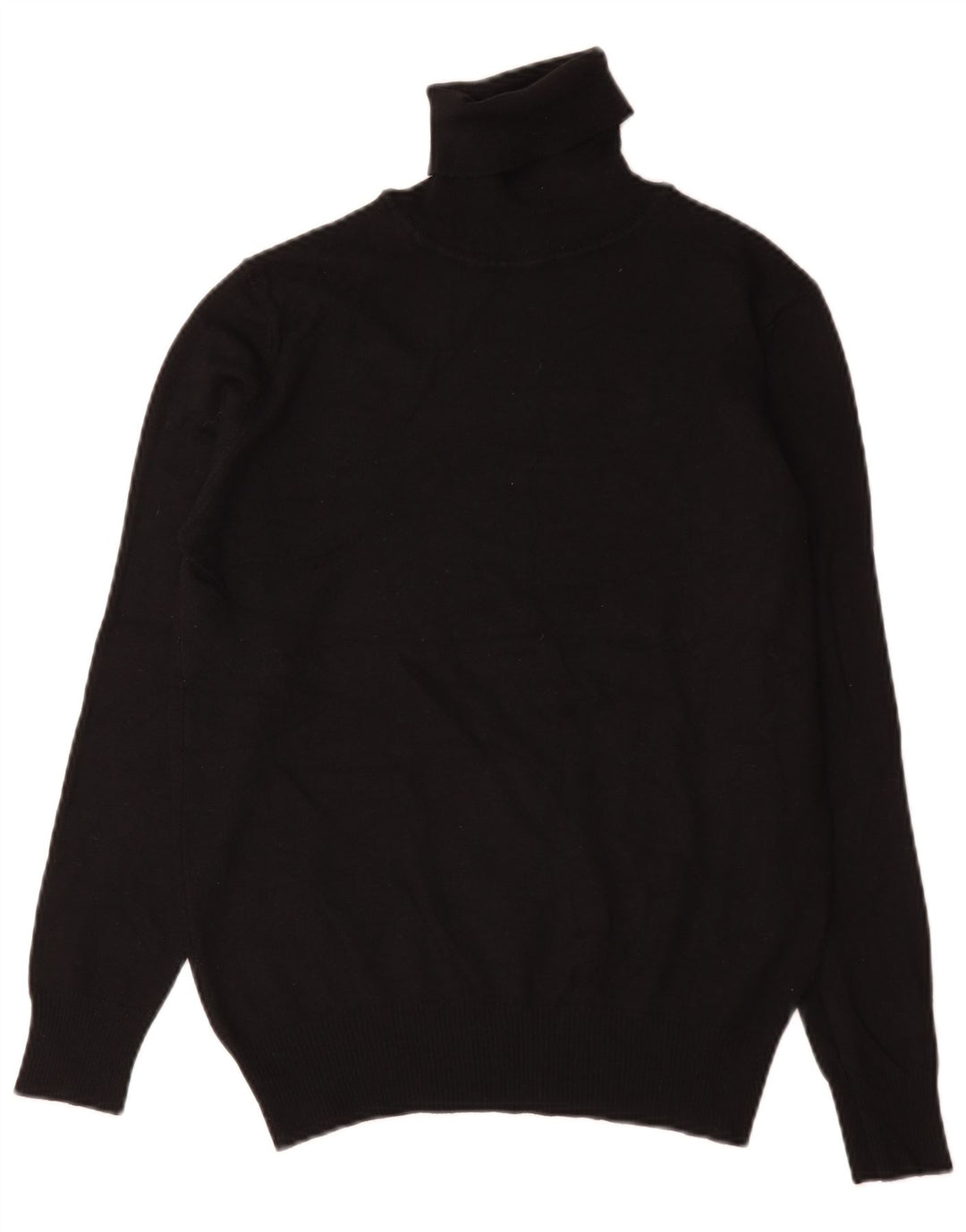 Rollkragenpullover für Herren von Zara, Mittelschwarz, Acryl