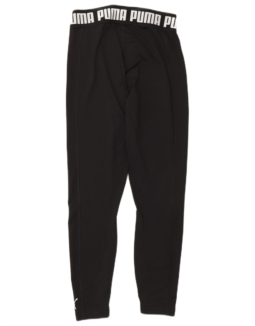 PUMA Damen Graphic Leggings UK 10 Small Schwarz Polyester