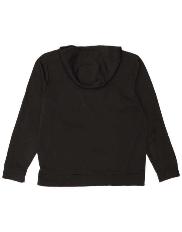 Under Armour Herren-Kapuzenpullover mit Reißverschluss, Größe L, Schwarz